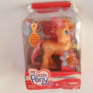 My Little Pony Sparkleworks COMPLETE w/ box damage 2003 MLP VTG